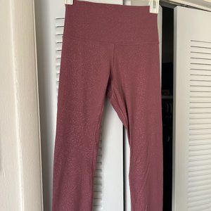 Lululemon Align Pant 25" Embossed Mauve